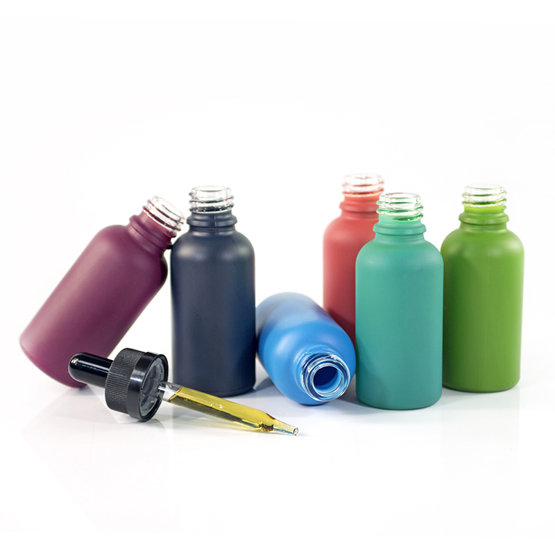 Dropper Sealing Type and Screen Printing Surface Refillable Essential Oil Round Perfume Packing Glass Bottle