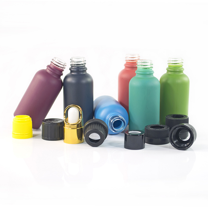 Dropper Sealing Type and Screen Printing Surface Refillable Essential Oil Round Perfume Packing Glass Bottle