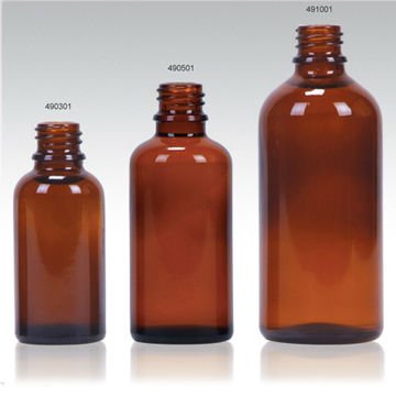 Dropper glass bottle