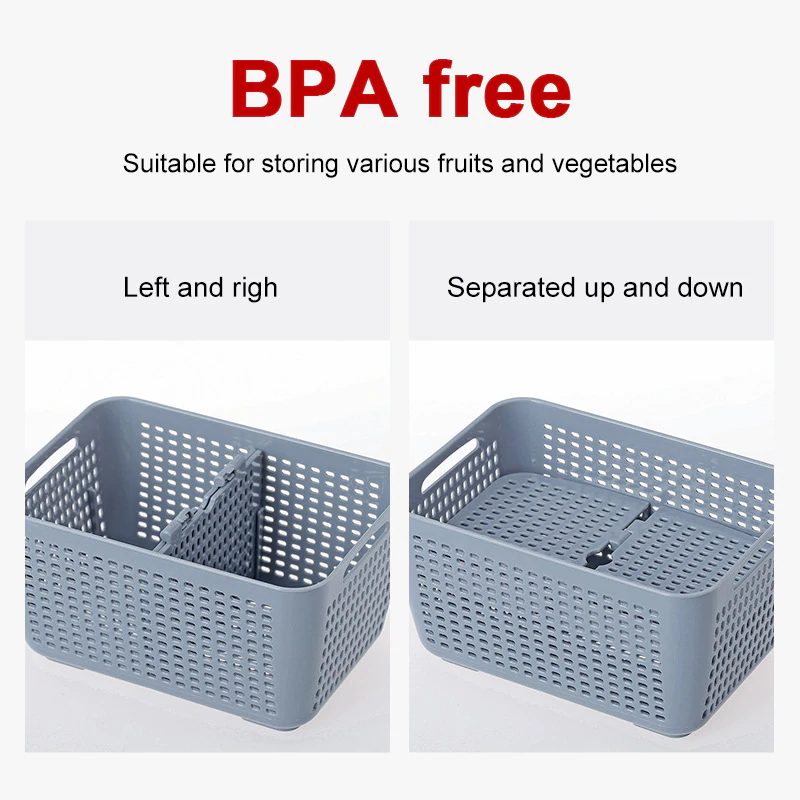 Dropshipping Fresh Produce Vegetable Fruit Storage Containers Kitchen storage box