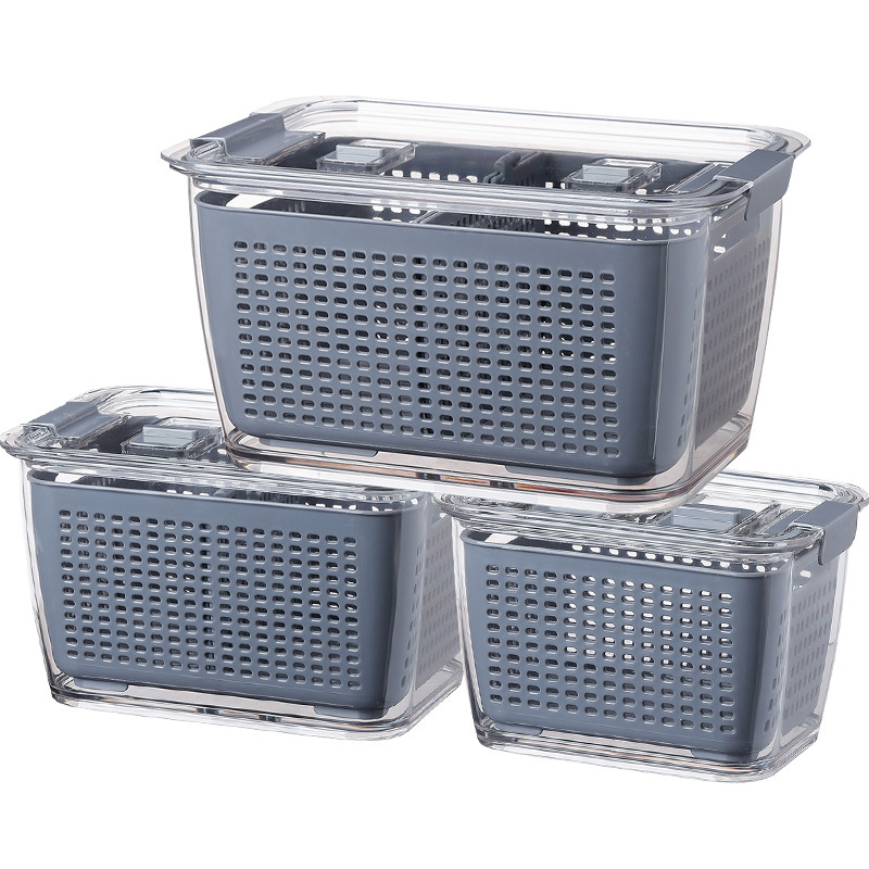 Dropshipping Fresh Produce Vegetable Fruit Storage Containers Kitchen storage box