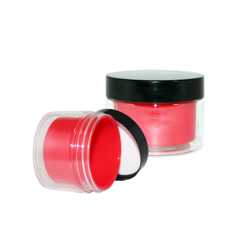 Dual wall 100g PET Hair Conditioner Packaging Jar Plastic Cosmetic Jar Skin Care Body Cream Plastic Cosmetic aluminum lid