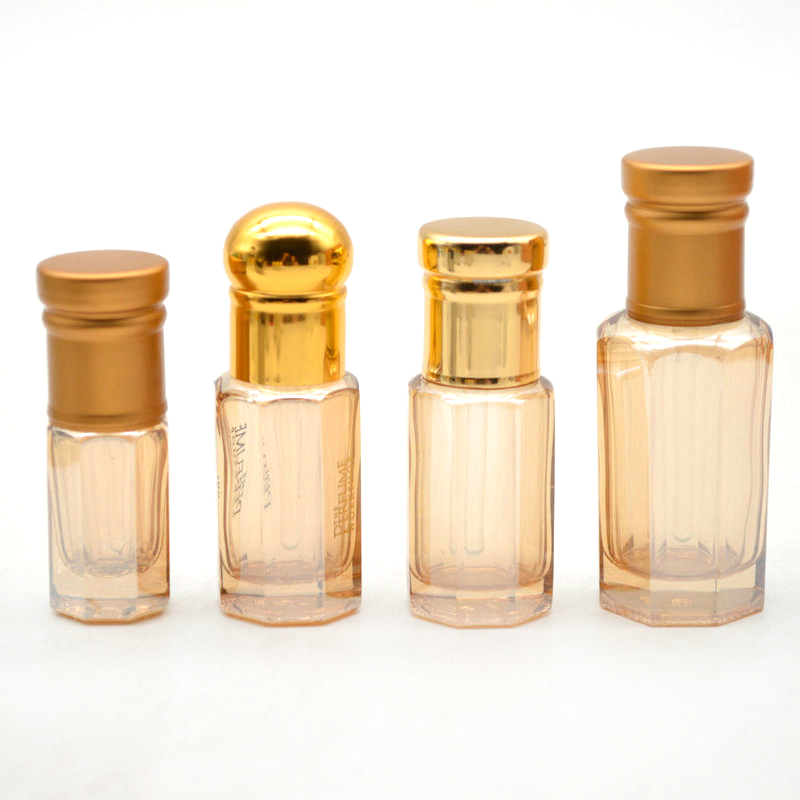 Dubai 3ml 6ml 9ml 12ml Attar Oud Bottle Essential Oil Perfume Glass Bottle With Stick