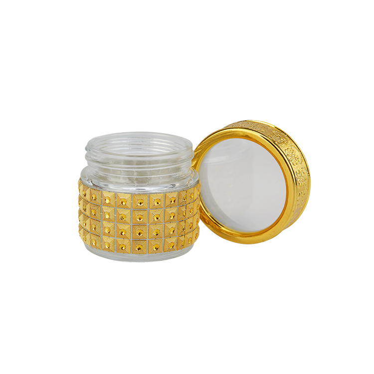 Dubai Iranian Golden Saffron 10g packing Box Jar