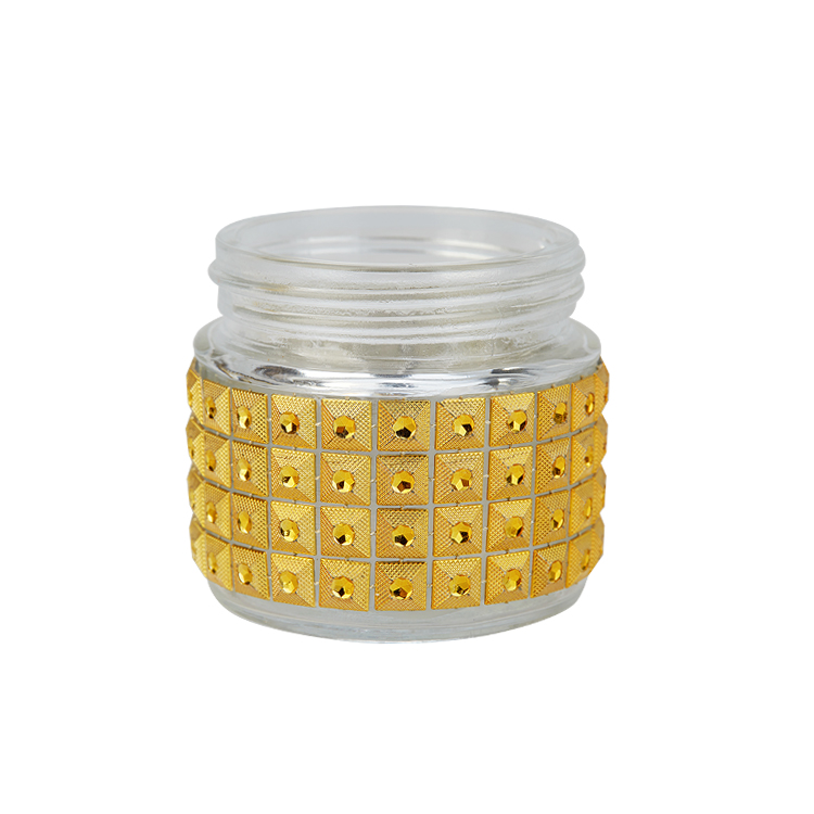 Dubai Iranian Golden Saffron 10g packing Box Jar
