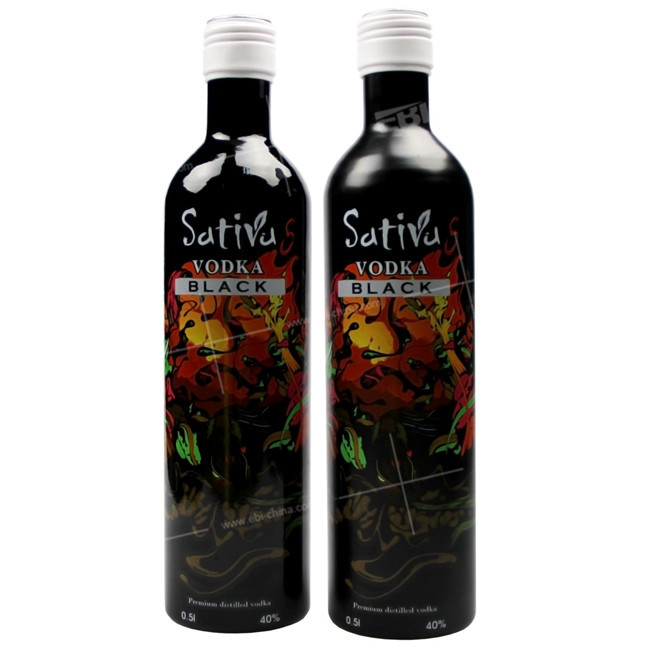 Durability impeccable aluminum decorative olive oil and vinegar bottles