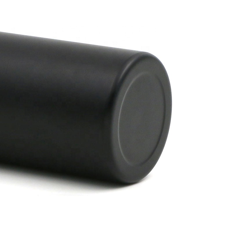 E-better Factory direct matte black 250ml 500ml 750ml aluminum bottle for cosmetic shampoo gel cleaner