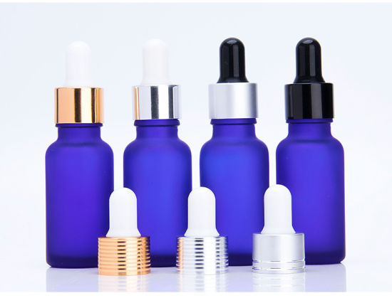 E liquid e juice Essential oil bottle 5ml 10ml 15ml 20ml 30ml 50ml 100ml Luxury bamboo lid black matte glass dropper bottle