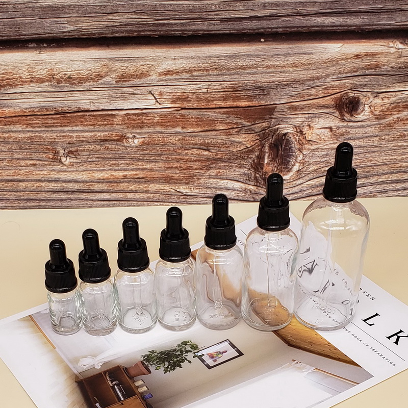 E -liquid fancy bottle dropper glass 15ml 30ml 60ml 120ml matte white glass dropper bottles