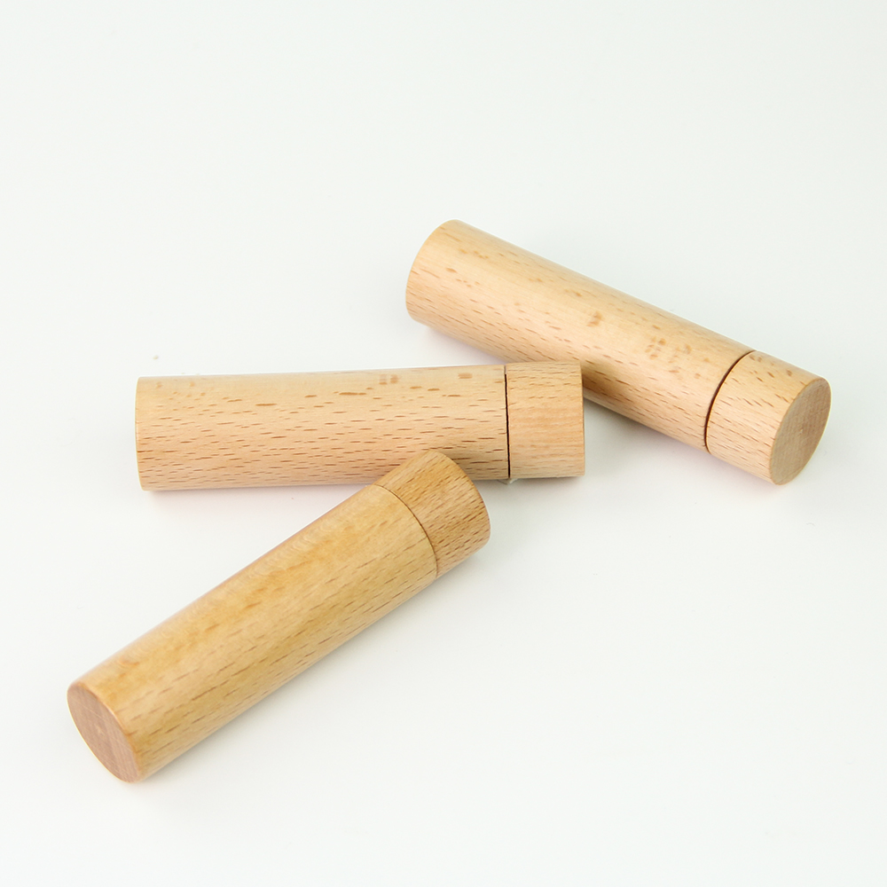 EBI New Arrival Aromatherapy Essential Oil Packaging Wood Inhaler With Roller Bottle Essential Oils
