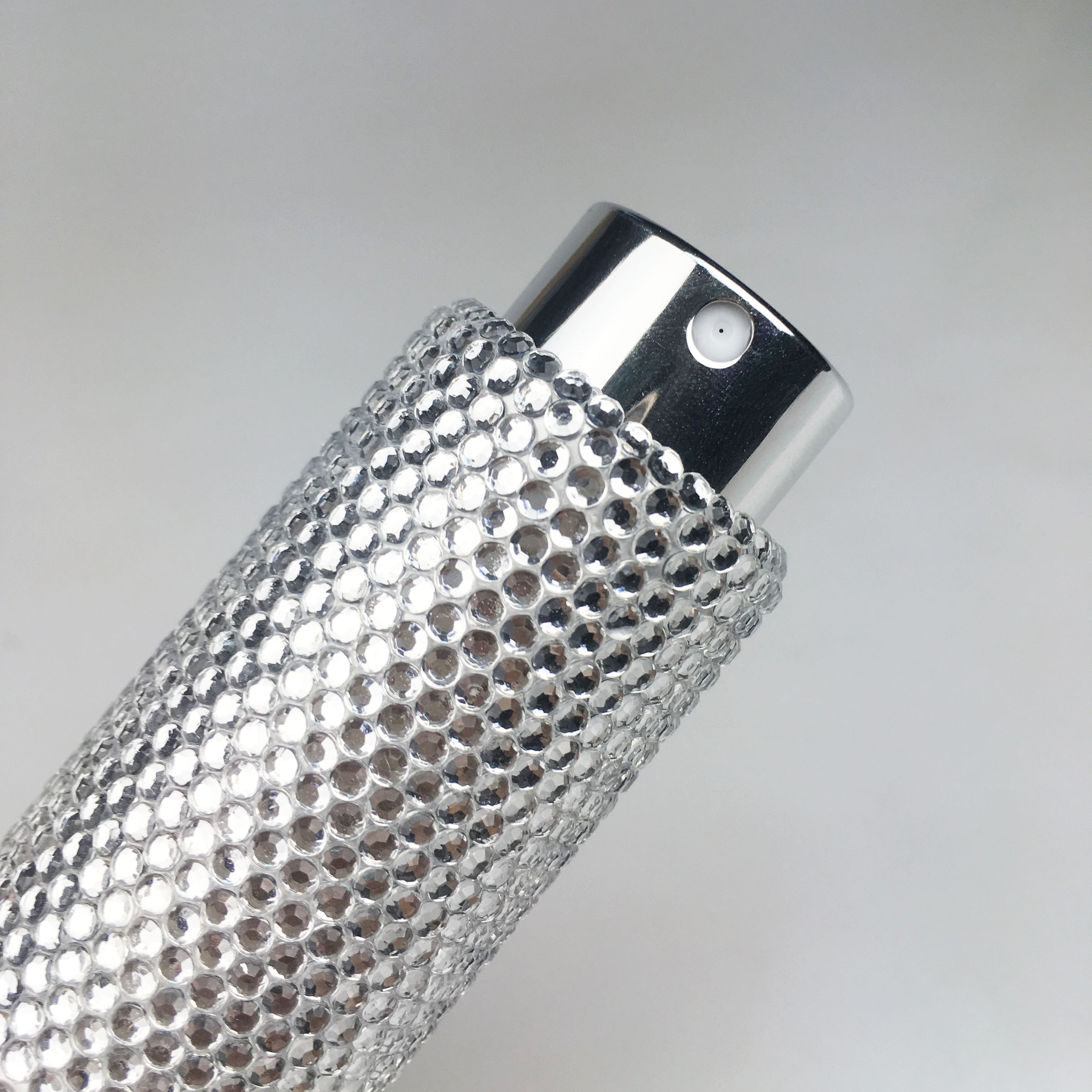EBI Round Small Perfume Atomizer For Fashion Cosmetic Spray Glass Bottles Refill With Stone