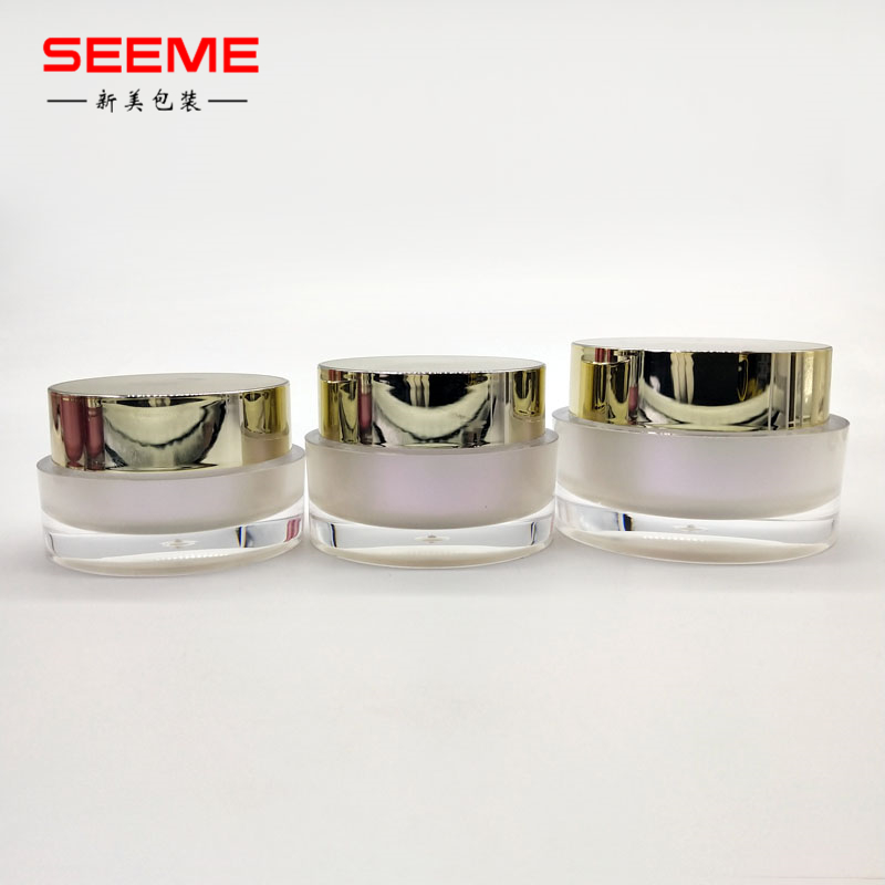 EMPTY plastic cosmetic jar acrylic cream bottle facial cream container15g skincare packaging