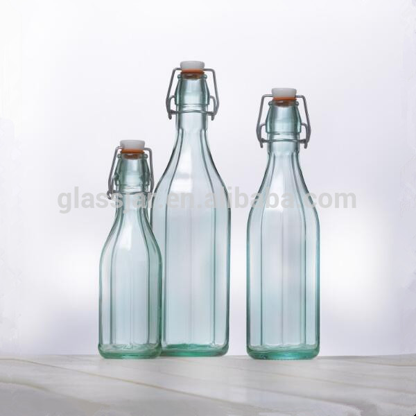 EZ Cap 500ml Flip-Top Home Brew Beer Bottles Swing Top Grolsch Glass Bottles 16oz with Stoppers