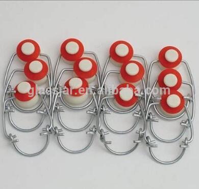 EZ Cap 500ml Flip-Top Home Brew Beer Bottles Swing Top Grolsch Glass Bottles 16oz with Stoppers