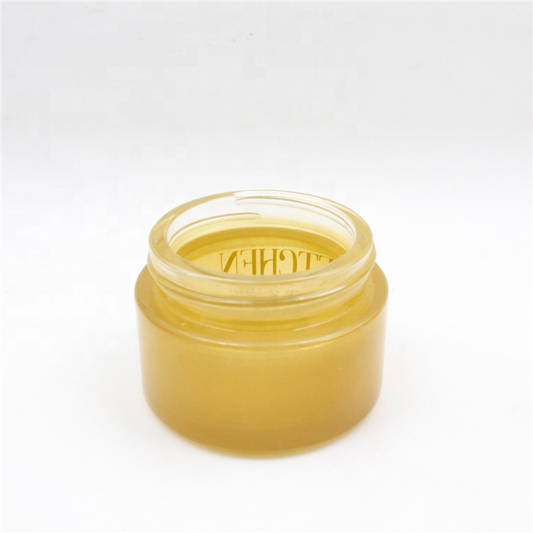 Easy Open End 10m 20ml 30ml 50g empty cosmetic cream glass jar with cap envases de vidrio with factory direct price