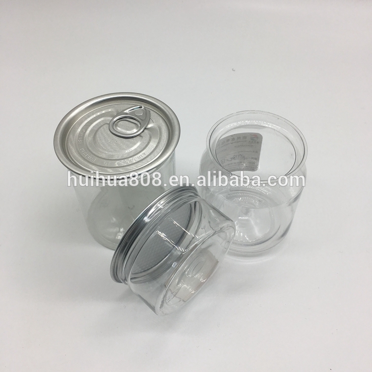 Easy Pull Ring To Open Herb Storage Jars Small Clear Cans For Saffron