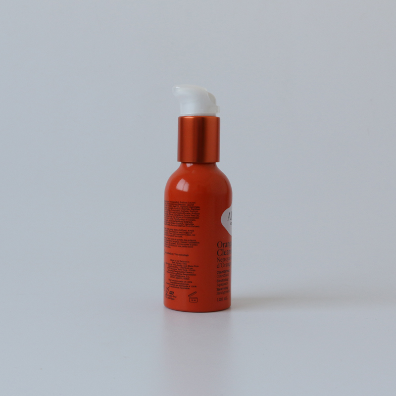 Ebetter 100% recyclable pink 2oz 4oz 5oz aluminum cosmetic pump bottle for kakadu plum serum