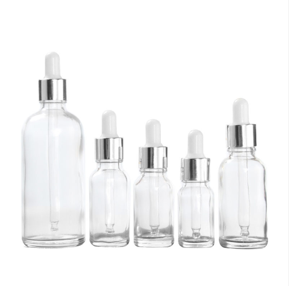 Eco Friendly 10Ml 15Ml 30Ml 60Ml 100Ml Clear Glass Eliquid Dropper Bottle With Label