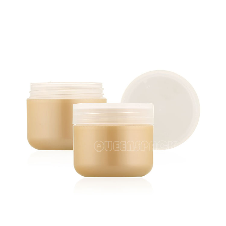 Eco Friendly 60ml Empty Plastic Cosmetic Packaging Cream Jars