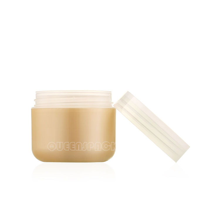 Eco Friendly 60ml Empty Plastic Cosmetic Packaging Cream Jars