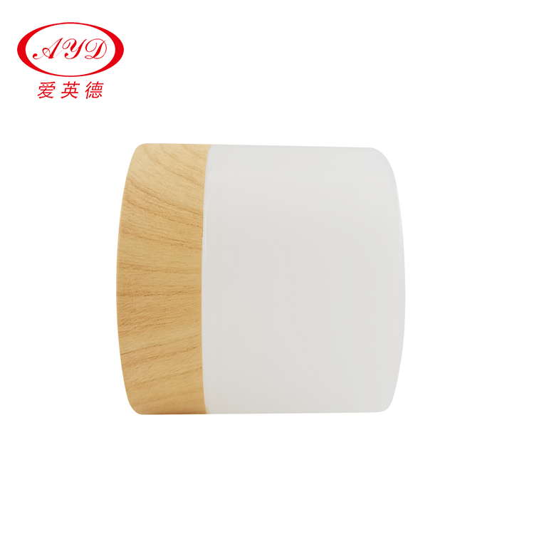 Eco-Friendly Bamboo Lid Matte White Series Plastic Jar Cosmetic Container 100g 150g 200g 250g 380g