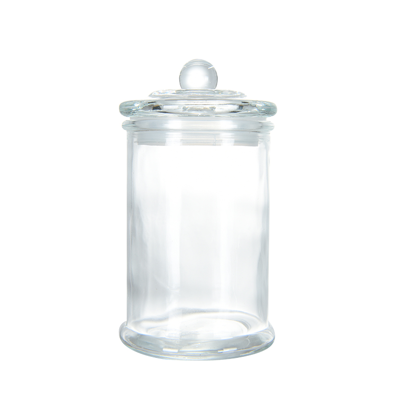 Eco-Friendly Cookie Candy Honey Food Kitchen Glass Storage Jar Bottle Glass