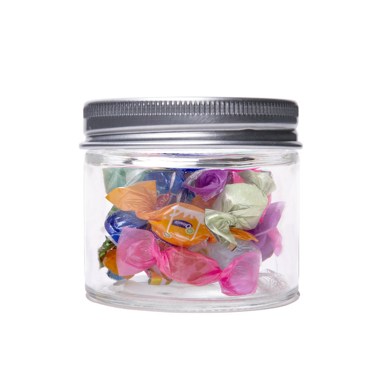 Eco Friendly Cosmetic Jar High Quality with Gold Silver White Metal Lids
