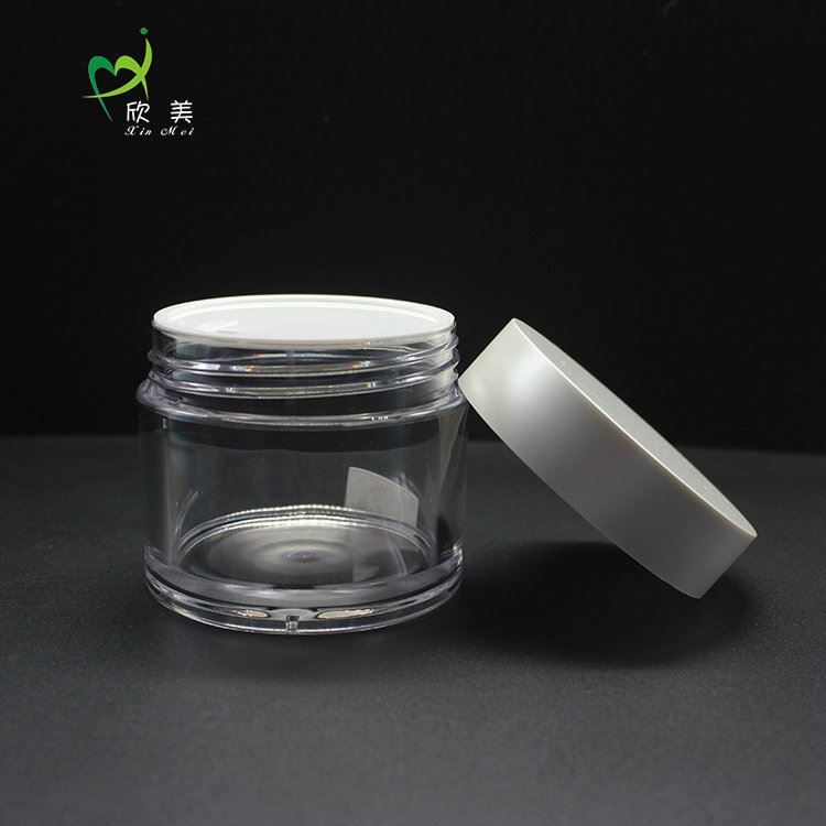 Eco-Friendly Fashionable Designed PETG material cosmetic jar for cream, 10ml cream container