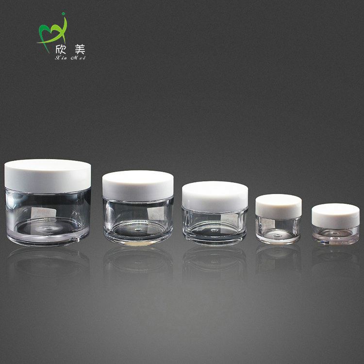 Eco-Friendly Fashionable Designed plastic jar with lid