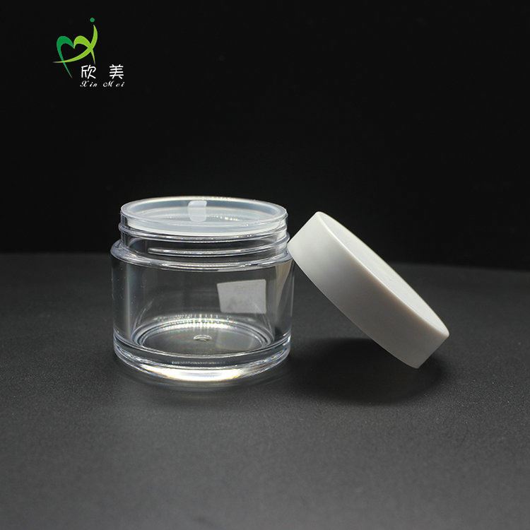 Eco-Friendly Fashionable Designed plastic jar with lid