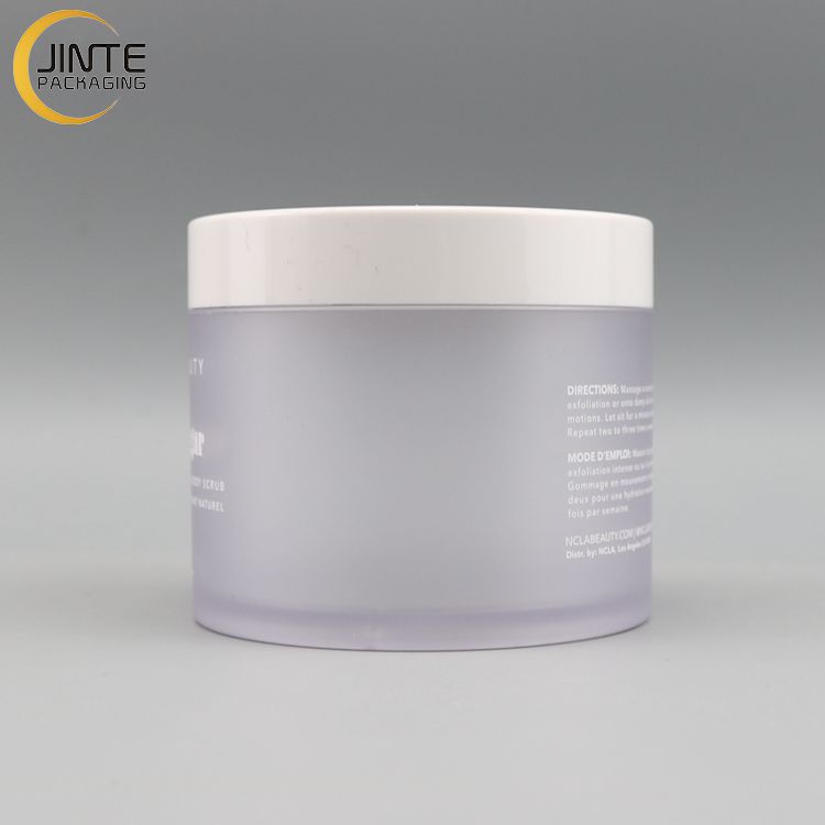 Eco Friendly Food Packaging Frosted Containers Saffron Jar Packaging 250ml