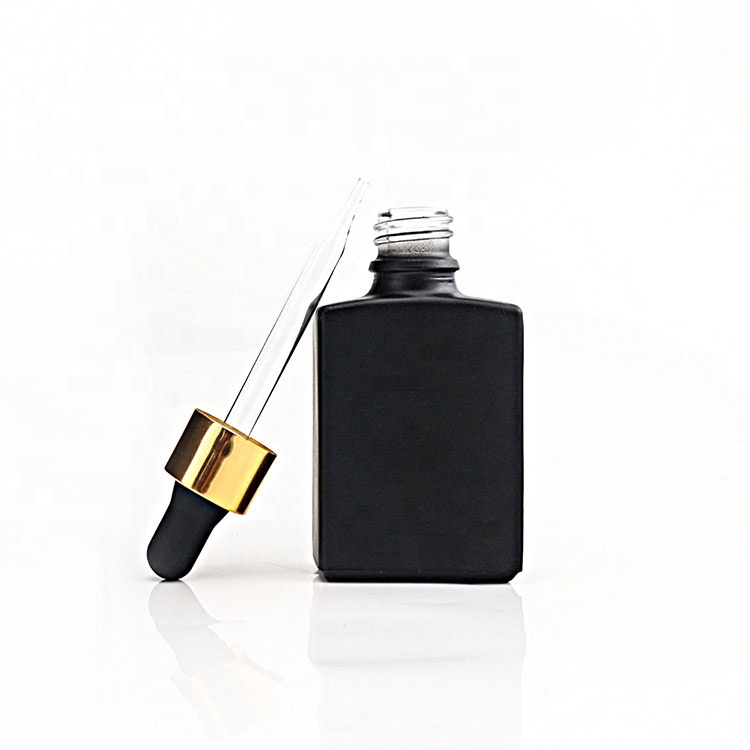Eco-Friendly Glass Bottle With Dropper, Pink Oil Dropper Bottle