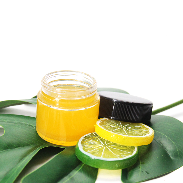 Eco-Friendly Honey Storage Packaging Container Glass Jar And Bottles Set With Black Lid