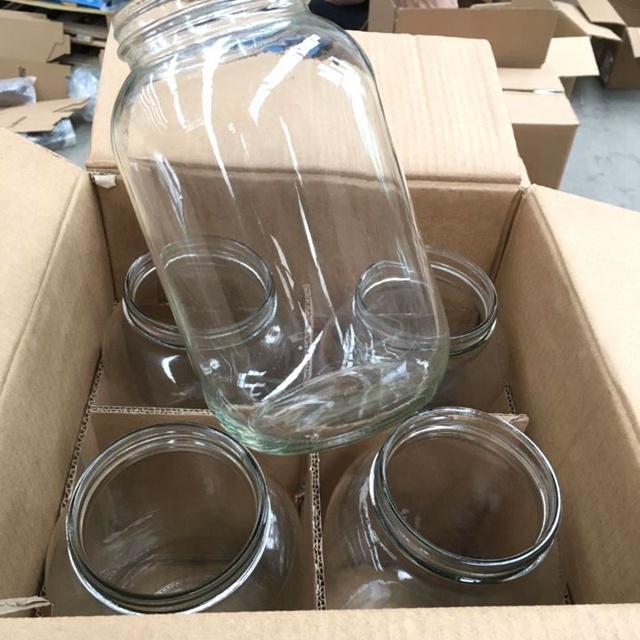 Eco-Friendly Kitchen 4L 1 Gallon Glass Beverage Jar For Kombucha