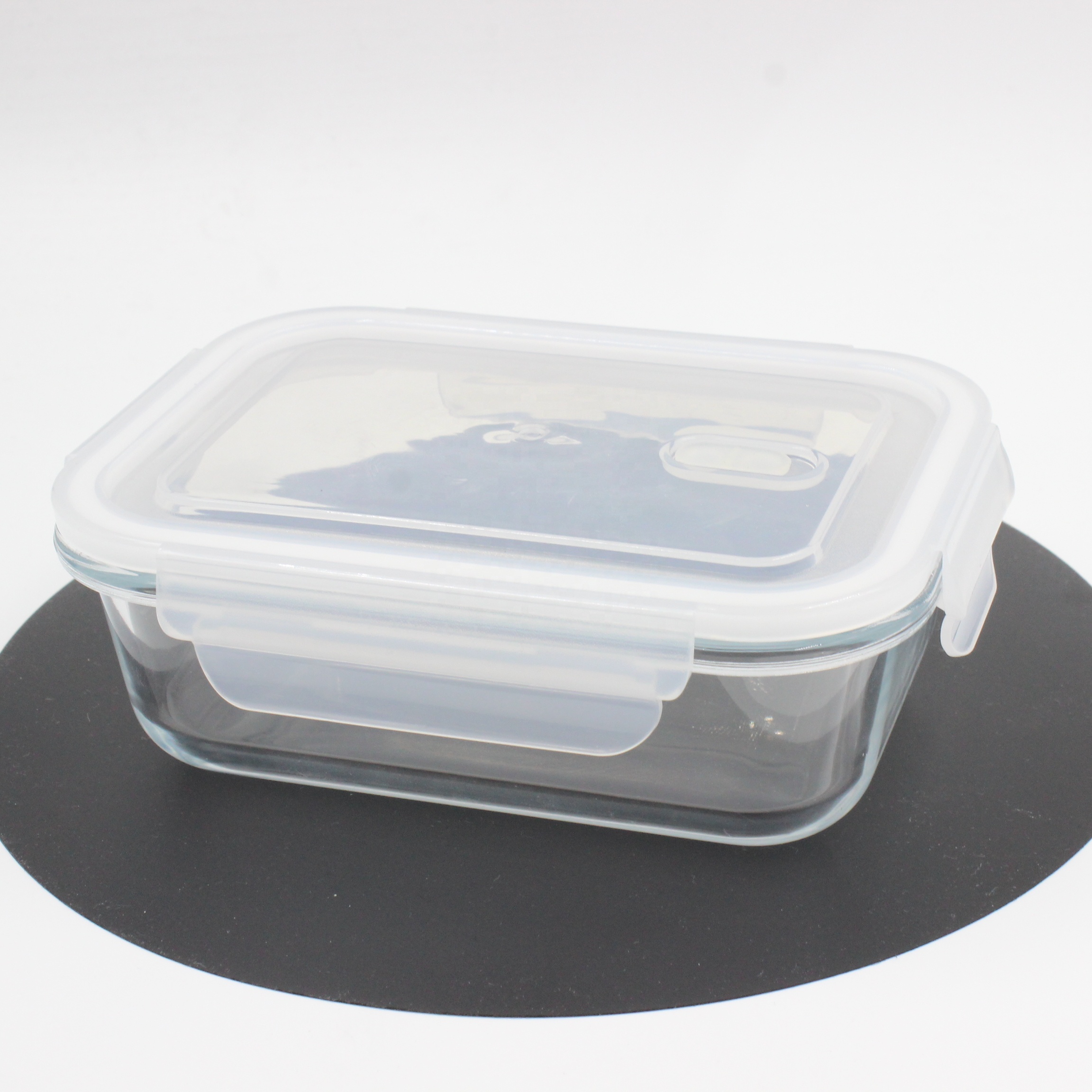 Eco Friendly Leak Proof Glass Meal Prep BPA Free Plastic Lid Storage Glass Food Storage Container