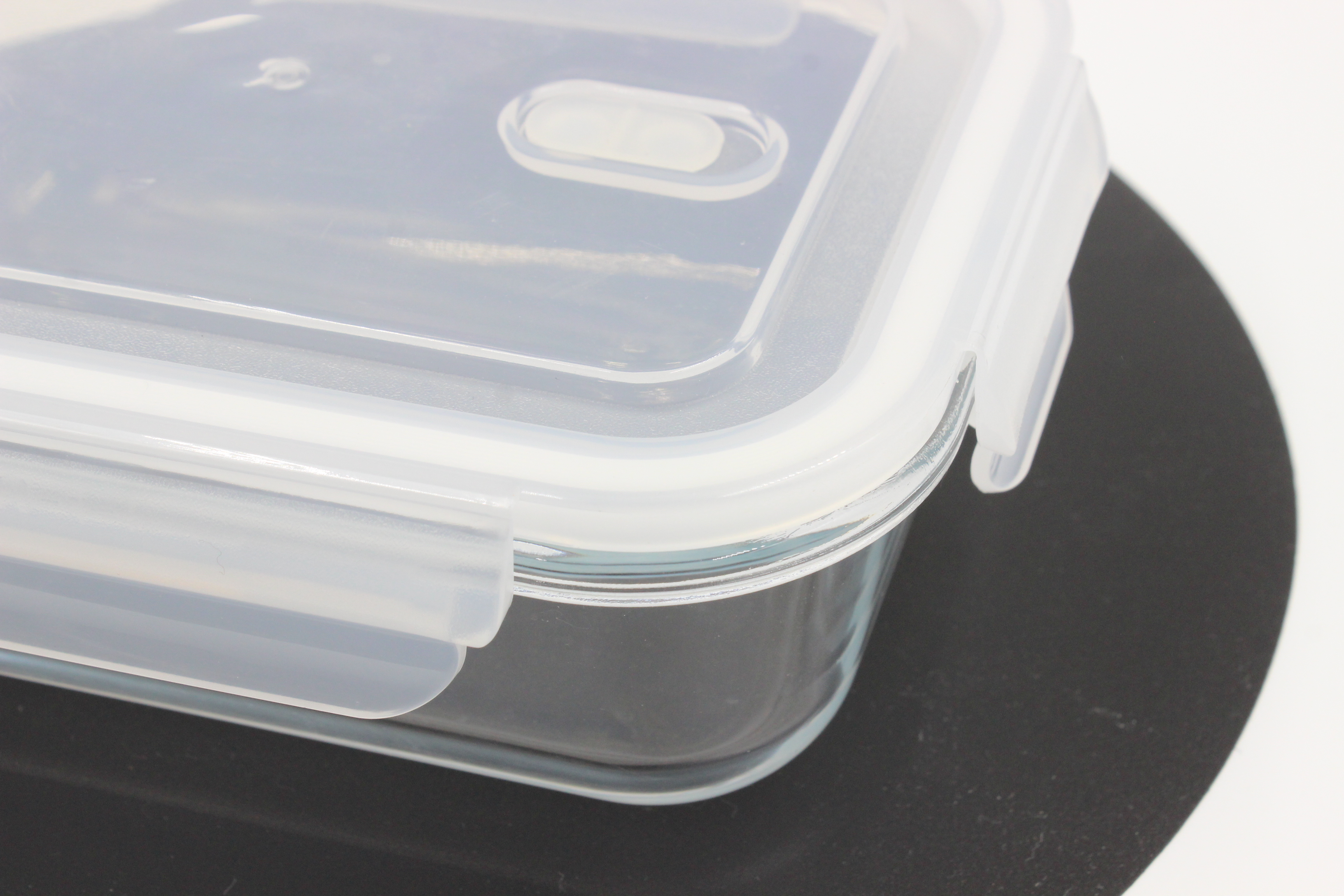 Eco Friendly Leak Proof Glass Meal Prep BPA Free Plastic Lid Storage Glass Food Storage Container