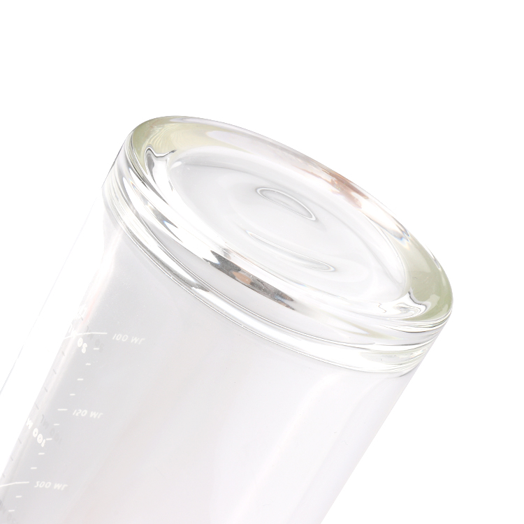 Eco Friendly Promotion Reusable 650ml Single Wall Glass Bottle With Tea Filter, Drinking Water Bottle