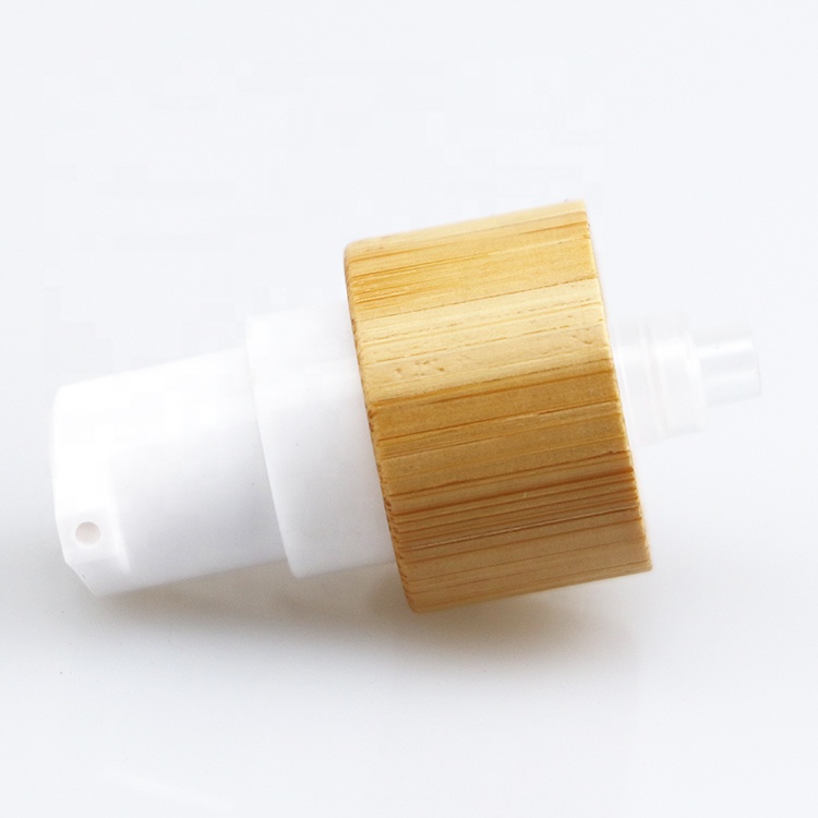 Eco Friendly Spray cosmetic bottle 15ml 30ml 50ml 100ml Lotion Pump Bamboo Airless Bottles