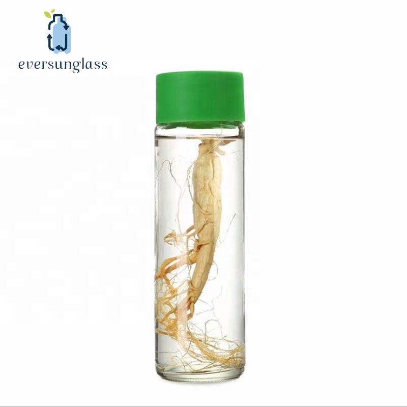 Eco Friendly Voss Glass Water Bottle 500ml Empty Clear Glass Water Bottle For Water Customized Logo