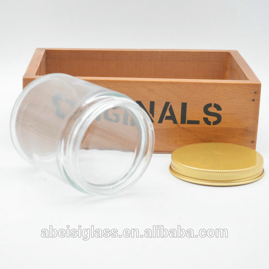 Eco Friendly glass Food Kitchen Glass Jar With Lid