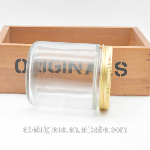 Eco Friendly glass Food Kitchen Glass Jar With Lid