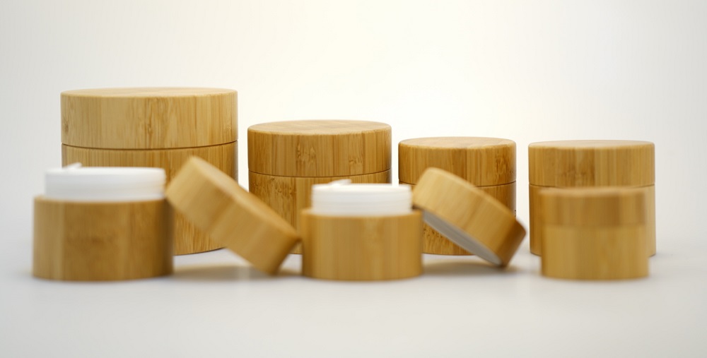 Eco friendly 100g 150g 200g 250g bamboo eye cream cosmetic jar