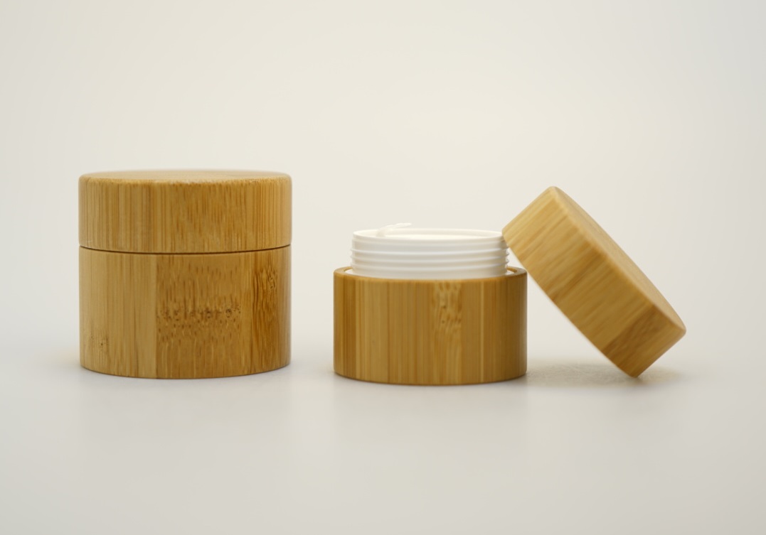Eco friendly 100g 150g 200g 250g bamboo eye cream cosmetic jar