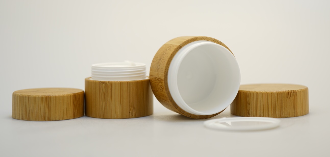 Eco friendly 100g 150g 200g 250g bamboo eye cream cosmetic jar