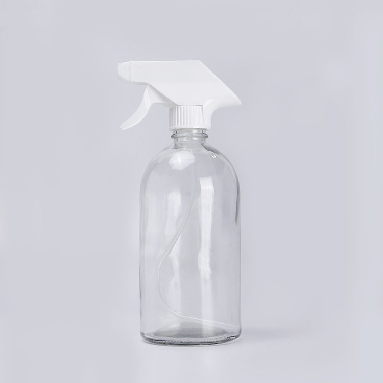 Eco-friendly 16oz 500ml Glass Cleaner Spray Bottle With Trigger Sprayer Refill Kit For Multi-use Chemicals Houshold Dish Soap