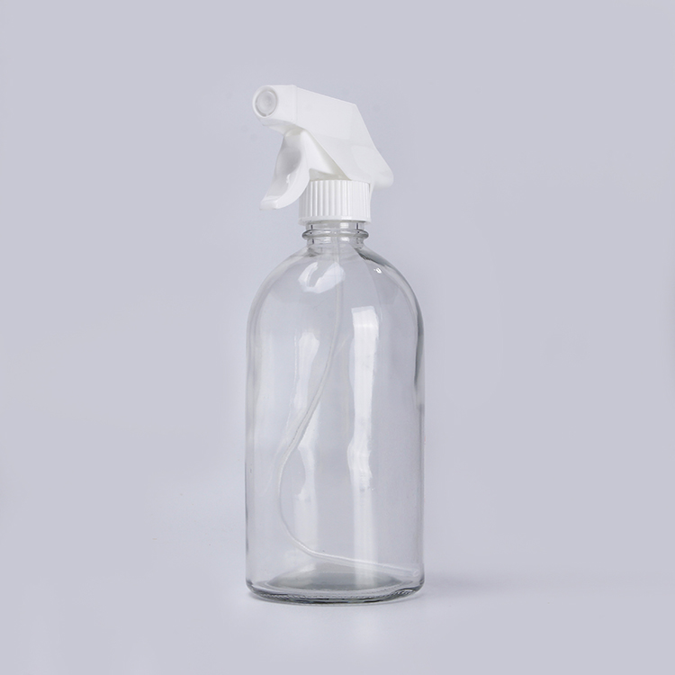 Eco-friendly 16oz 500ml Glass Cleaner Spray Bottle With Trigger Sprayer Refill Kit For Multi-use Chemicals Houshold Dish Soap