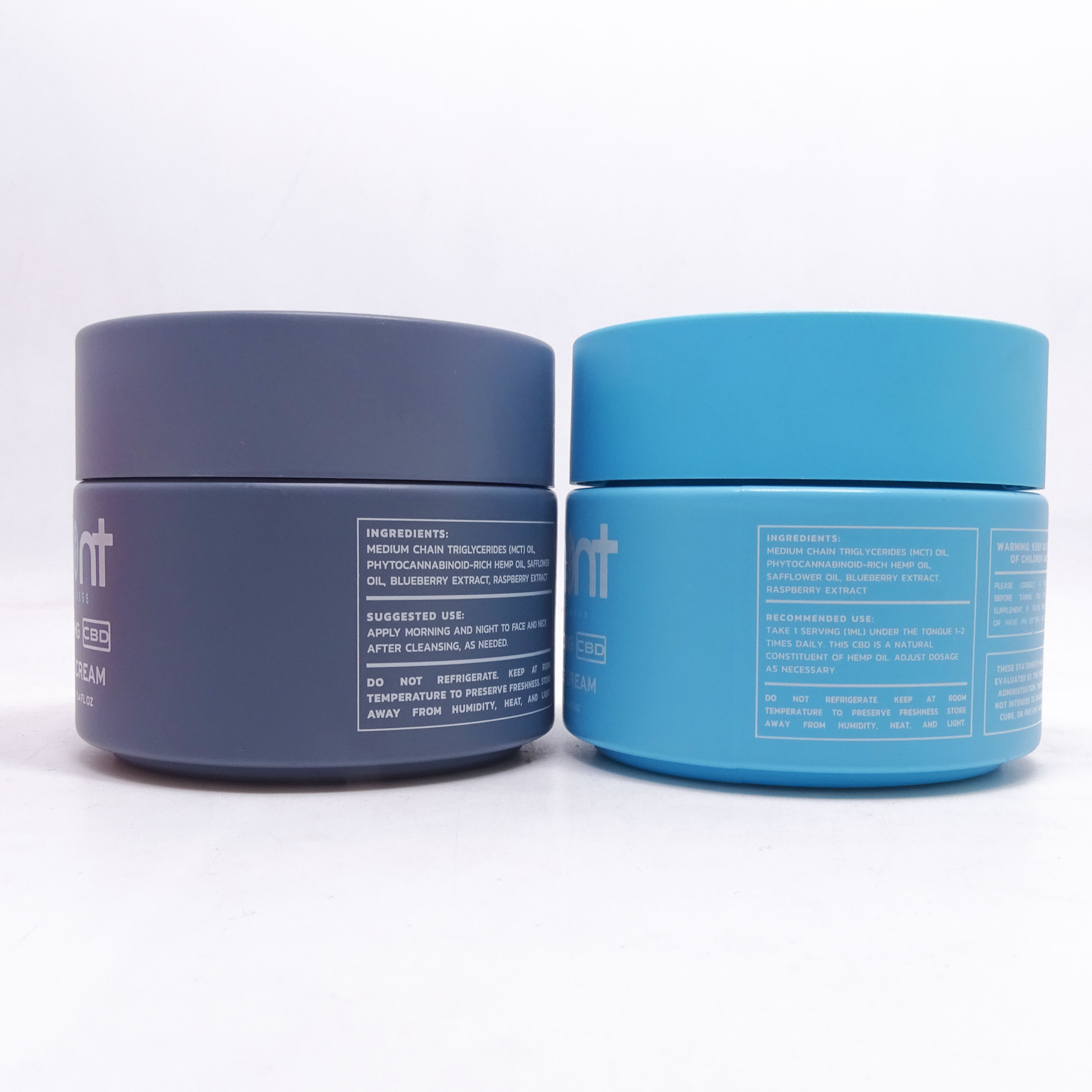 Eco-friendly 20g 30g 50g 100g Flat Cream Cosmetic Container Frosted Round Glass Cream Jar White porcelain Jar for Skincare