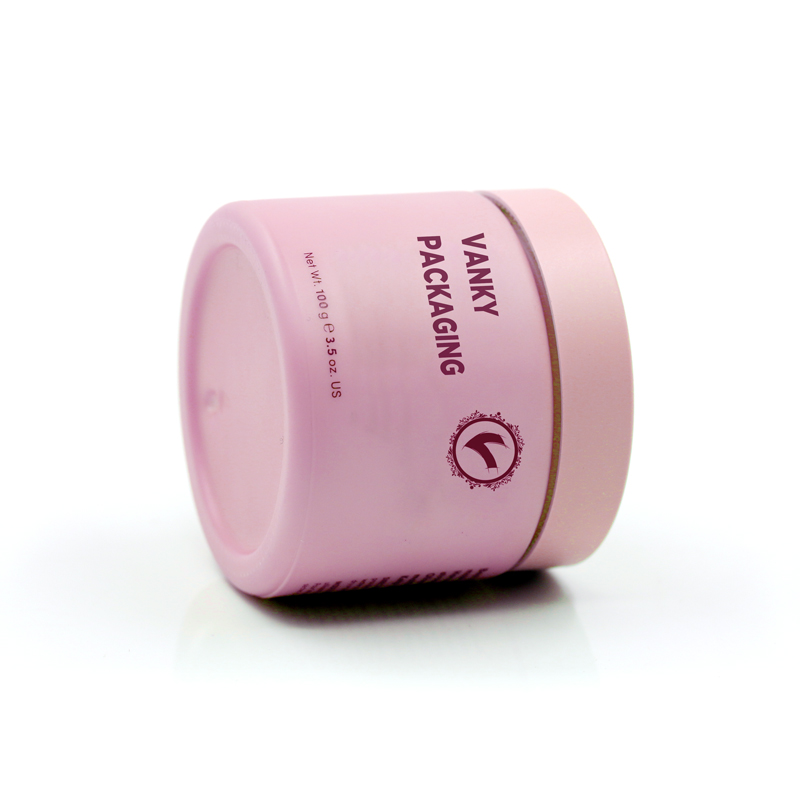 Eco-friendly 30g 50g 100g cream cosmetic container round opal white glass cream jar for skincare