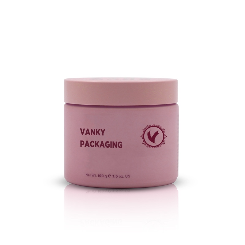 Eco-friendly 30g 50g 100g cream cosmetic container round opal white glass cream jar for skincare