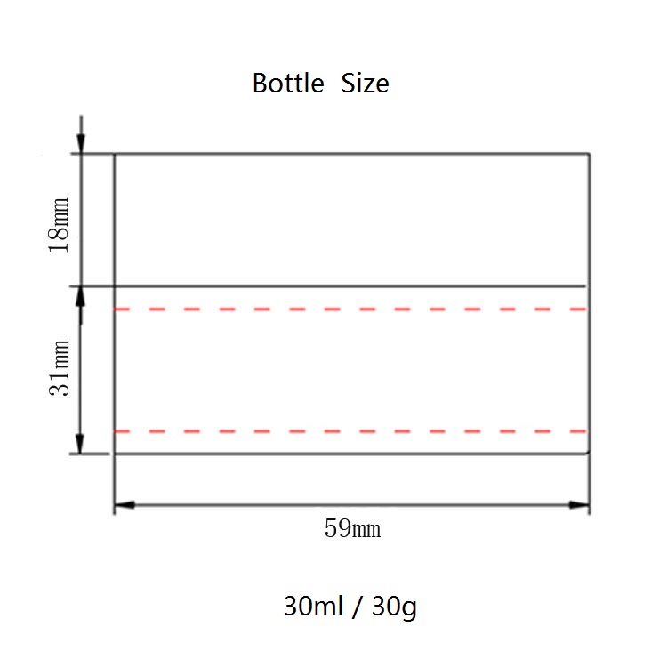 Eco-friendly 30g 50g cosmetic cream glass inner bamboo jars